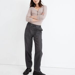 Madewell Pull-On Relaxed Jean in Chelford Wash